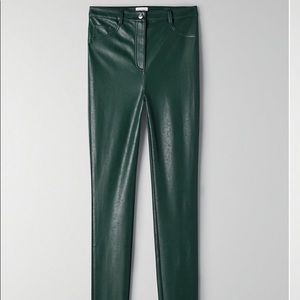 Aritzia Leather Pants